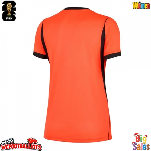 Netherlands Replica Home Stadium Shirt for Women World Cup 2026 Short Sleeve